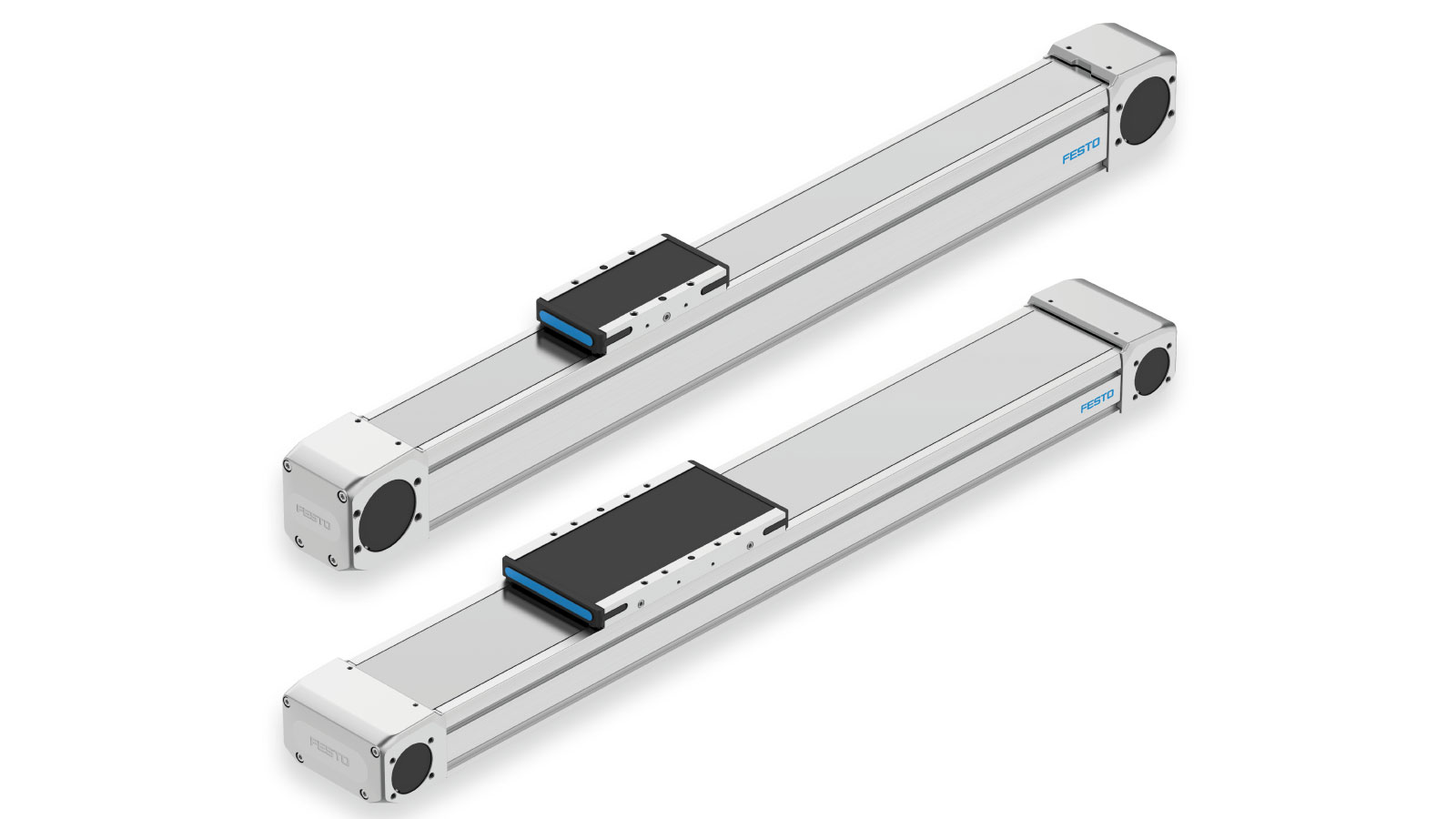 The ELGD axis family with spindle drive ELGD-BS and toothed belt drive ELGD-TB is designed for future-oriented industries such as renewable energies, the production of electric vehicles, the manufacture of batteries and the semiconductor industry. The ELGD axis family with spindle drive ELGD-BS and toothed belt drive ELGD-TB is designed for future-oriented industries such as renewable energies, the production of electric vehicles, the manufacture of batteries and the semiconductor industry.