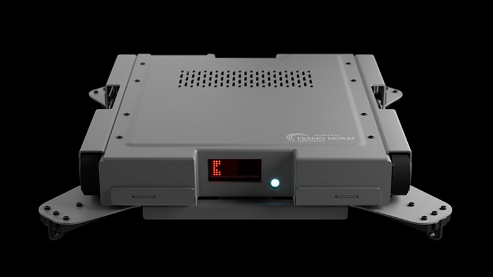 Satellite vehicles like the one pictured here require compact, powerful drive systems to enable efficient warehouse automation.