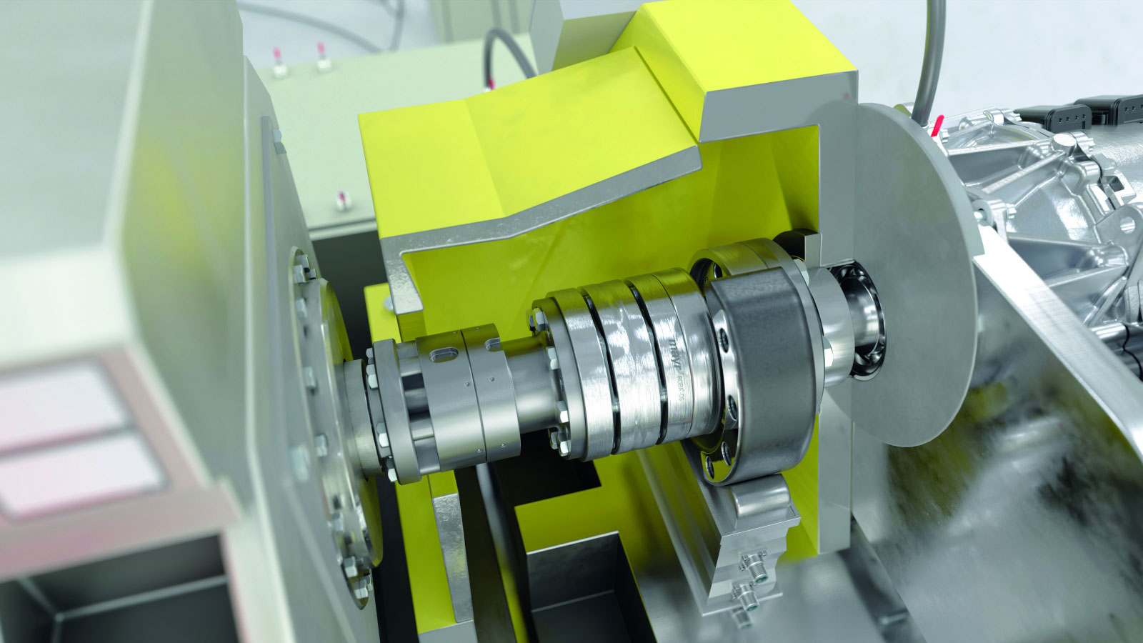Aluminum couplings are faster, safer, and more precise than steel couplings in test stands. Aluminum couplings are faster, safer, and more precise than steel couplings in test stands.