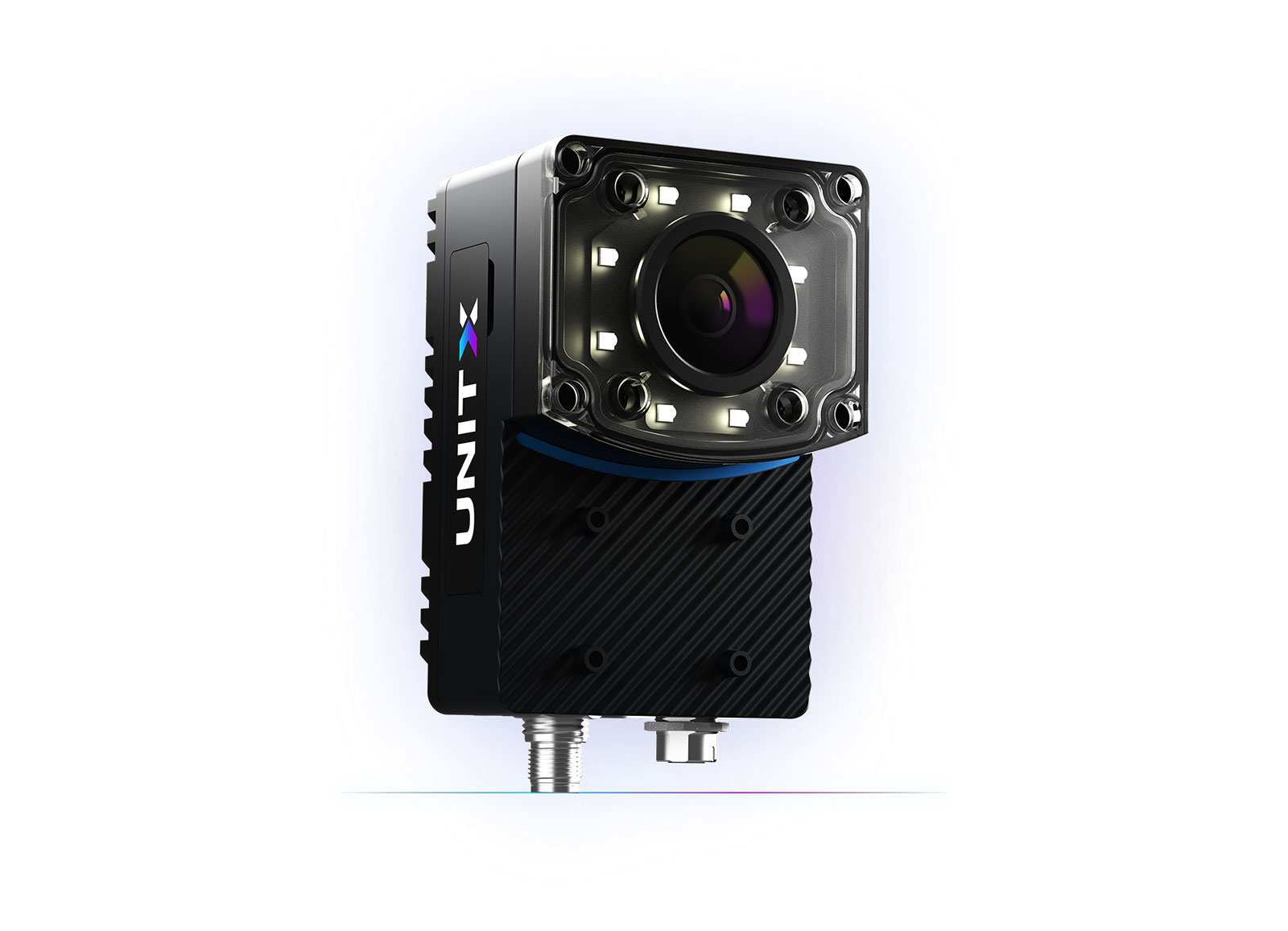 The AI-embedded camera helps detect factory defects, while its plug-and-play capability eases the process for factory workers.