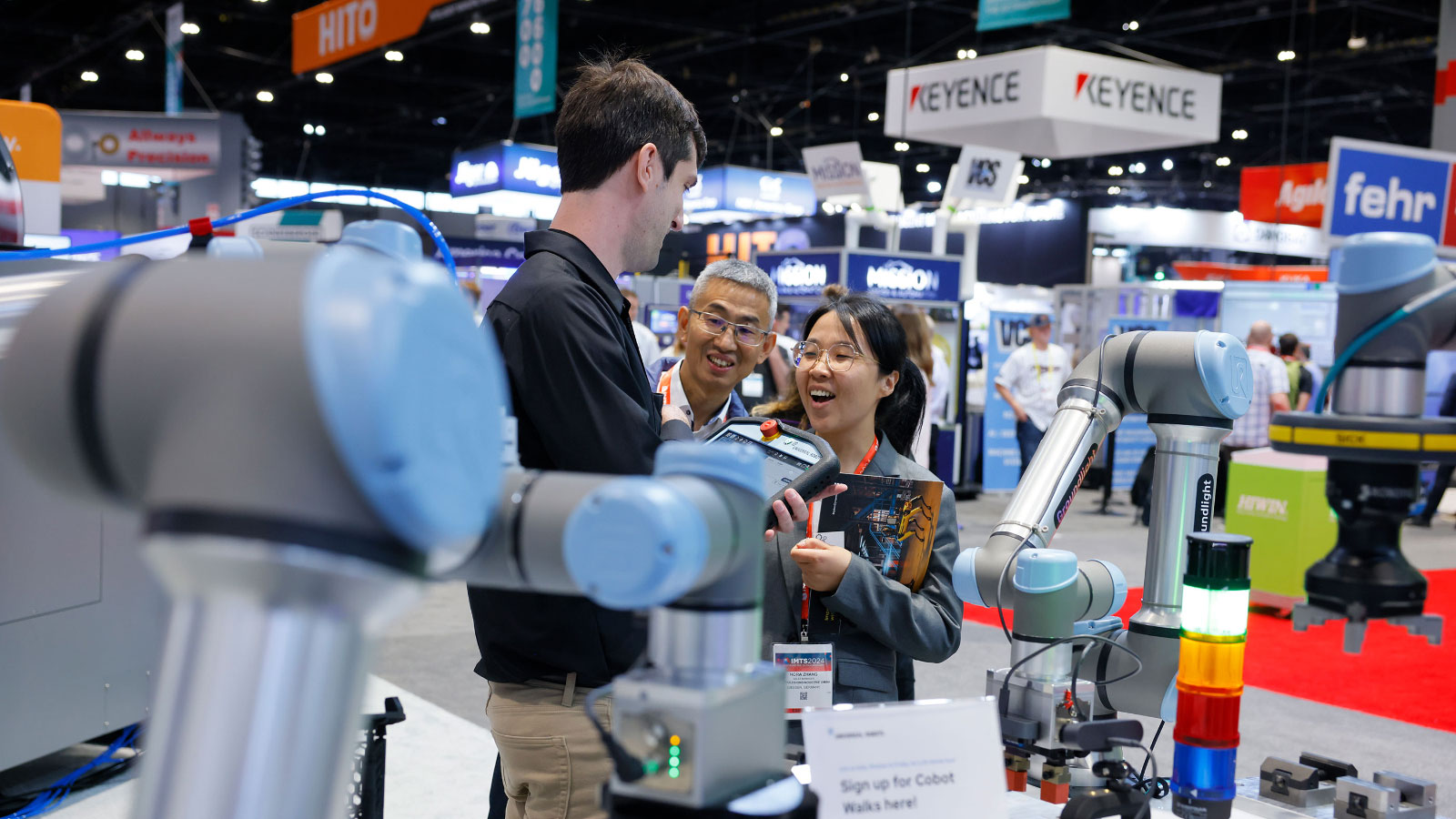 The Automation Sector, launched at IMTS 2024, features more than 260 exhibitors including global automation giants, software and digital manufacturing leaders, established providers, and innovators of all sizes. The Automation Sector, launched at IMTS 2024, features more than 260 exhibitors including global automation giants, software and digital manufacturing leaders, established providers, and innovators of all sizes.